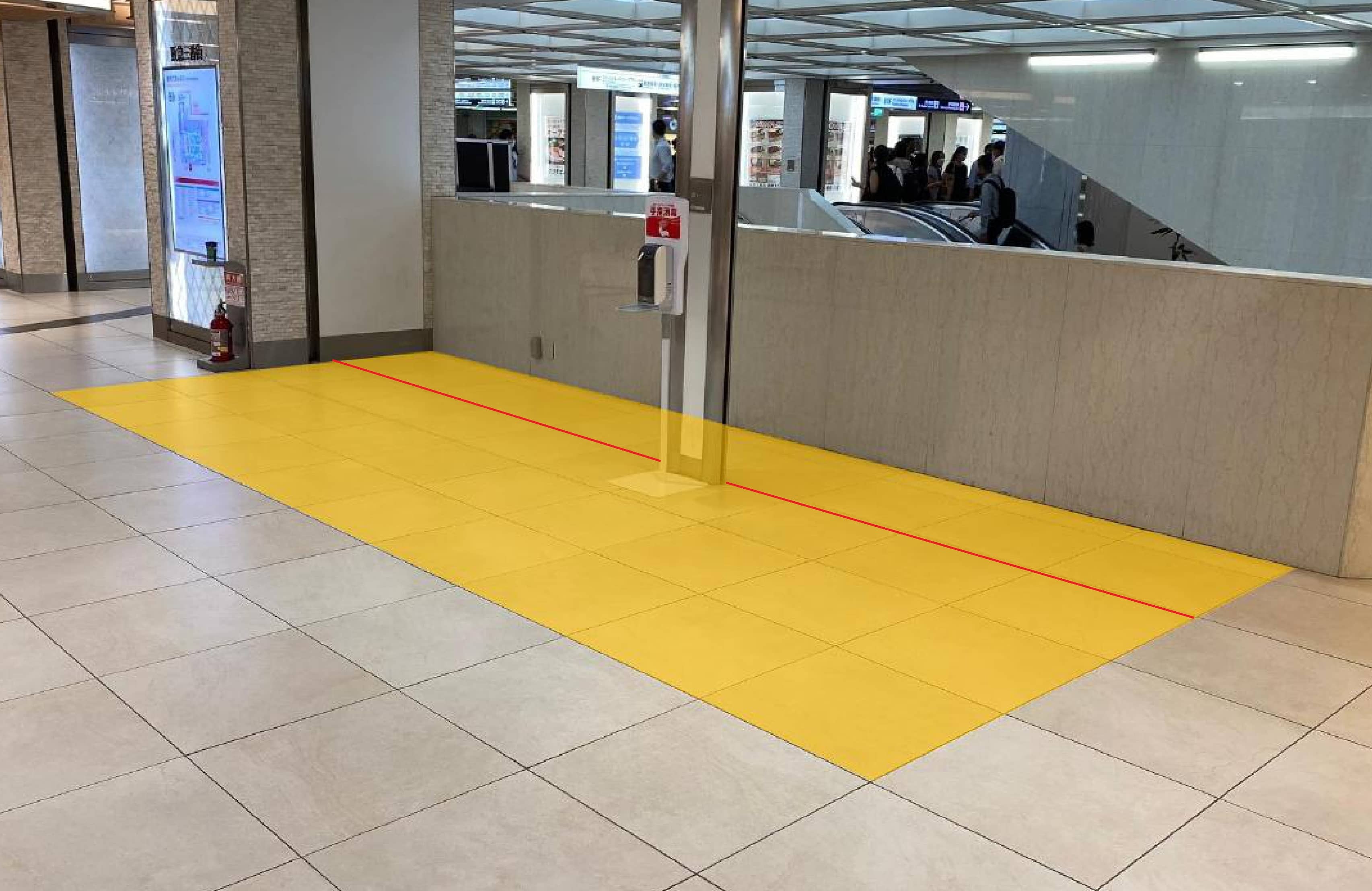 画像内、黄色着色部分がPOPUPスペースとなります。