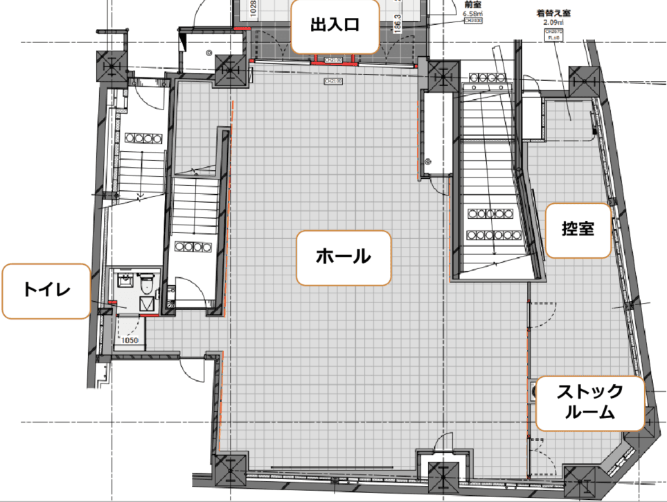 NU BASEの図面・フロアマップ1