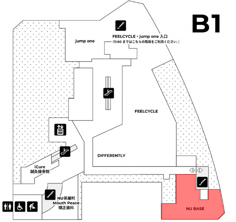NU BASEの図面・フロアマップ